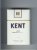 Kent USA Blend One 1 Smooshest Taste Charcoal Filter cigarettes hard box