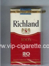 Richland 100s cigarettes soft box