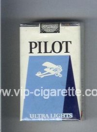 Pilot Ultra Lights cigarettes soft box
