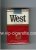 West American Blend cigarettes soft box