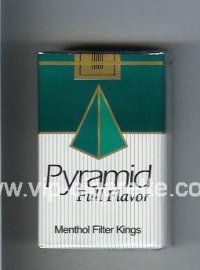 Pyramid Full Flavor Menthol Filter Kings cigarettes soft box