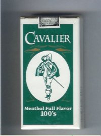 Cavalier Menthol Filter 100s cigarettes