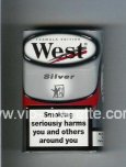 West 'R' Silver Formula Edition cigarettes hard box