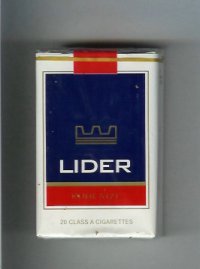 Lider King Size cigarettes soft box
