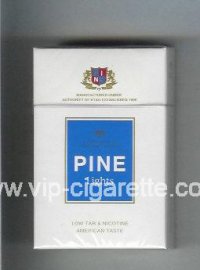 Pine Lights American Taste cigarettes hard box
