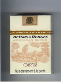 Benson and Hedges American Blend One cigarette France
