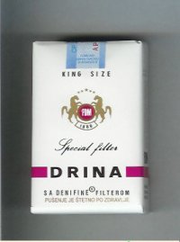Drina Special Filter cigarettes soft box