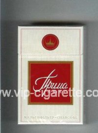 Prima Lyuks Multifiltr white and red cigarettes hard box