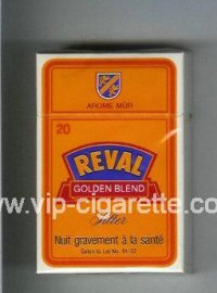 Reval Filter Golden Blend Arome Mur cigarettes hard box