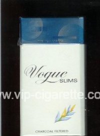Vogue Slims 100s cigarettes hard box