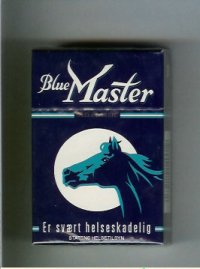 Blue Master cigarettes hard box Norway Blue Master cigarettes hard box Norway