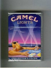 Camel Collectors Packs 6 Lights cigarettes hard box