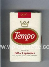 Tempo King Size Filter cigarettes soft box