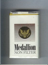 Medallion Non Filter cigarettes soft box