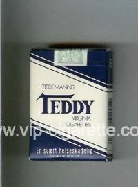Teddy Tiedemanns Virginia cigarettes soft box