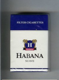 Habana Suave Filter cigarettes hard box