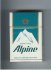 Alpine Menthol smooth and refreshing cigarettes