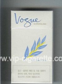 Vogue Superslims 4 mg Charcoal Filter 100s cigarettes hard box