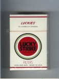 Lucky Strike Luckies An American Original Filters cigarettes hard box