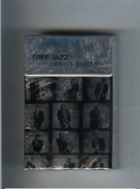 Free Jazz Pack Collection design 1999 foto Gilles Larrain Cigarettes hard box Free Jazz Pack Collection design 1999 foto Gilles Larrain Cigarettes hard box