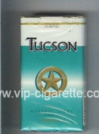 Tucson Menthol Light 100s cigarettes soft box