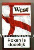 West Red World cigarettes Edition 2006 England hard box West Red World cigarettes Edition 2006 England hard box
