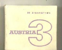 Austria 3 cigarettes