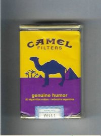 Camel Genuine Humor Filters cigarettes soft box