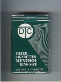 DTC Filter Cigarettes Menthol cigarettes soft box