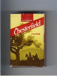 Chesterfield Filter cigarettes yellow