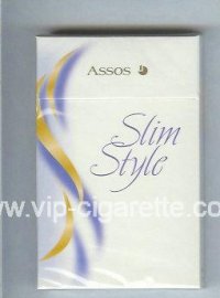 Slim Style Assos 100s cigarettes hard box