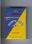 North Star East and West Lights cigarettes hard box
