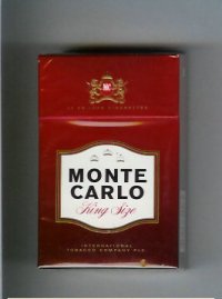 Monte Carlo cigarettes hard box