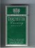 Dorchester Luxury Menthol green 100s cigarettes hard box