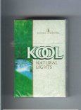 Kool Natural Lights Menthol cigarettes hard box
