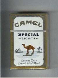 Camel Special Lights Genuine Taste Special Mild Blend cigarettes hard box