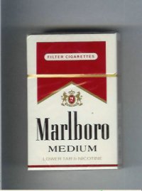 Marlboro Medium cigarettes hard box