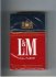 L&M Quality American Blend Full Flavor cigarettes hard box