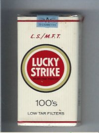 Lucky Strike Filter 100s Low Tar Filters cigarettes soft box