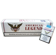 American Legend Cigarettes white