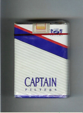 Captain filters cigarettes