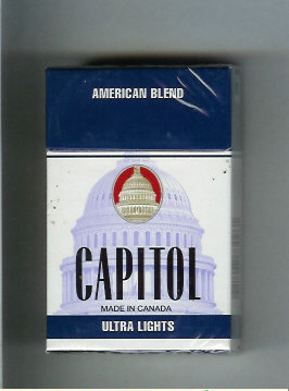 Capitol Ultra Lights cigarettes American Blend