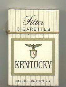 Kentucky cigarettes hard box