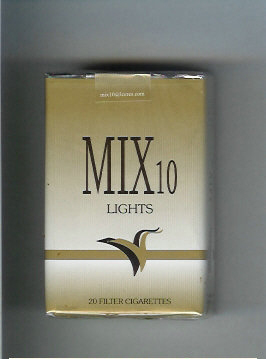 Mix 10 Lights cigarettes soft box