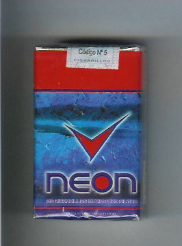 Neon cigarettes soft box
