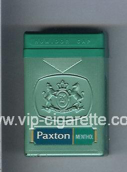 Paxton Menthol cigarettes plastic box