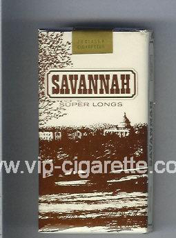 Savannah Super Longs 100s cigarettes soft box