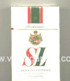 SL Brinkmann\'s cigarettes hard box