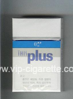 This Plus cigarettes hard box