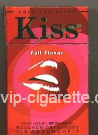 West Kiss American Blend Full Flovar cigarettes hard box